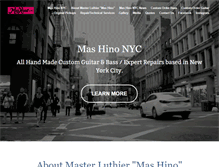 Tablet Screenshot of mashinonyc.com